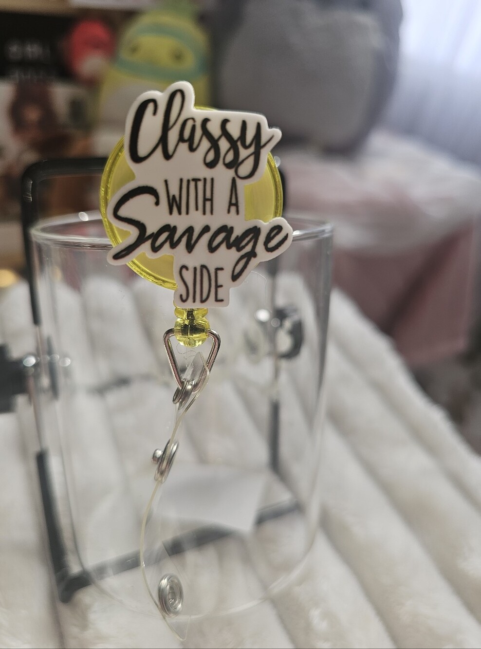 Adorable Badge Reel Clip